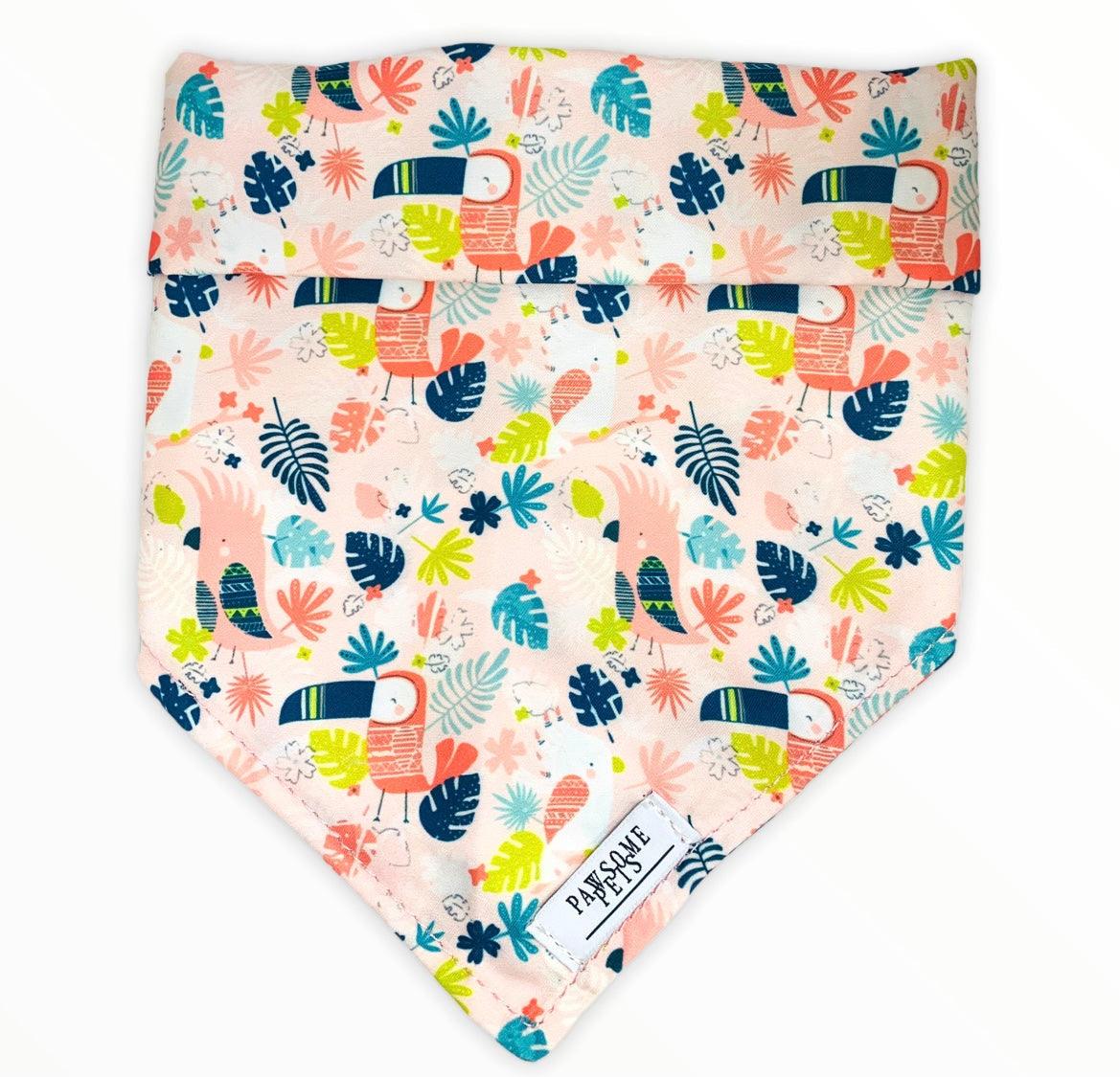 BANDANA - PINK TOUCAN