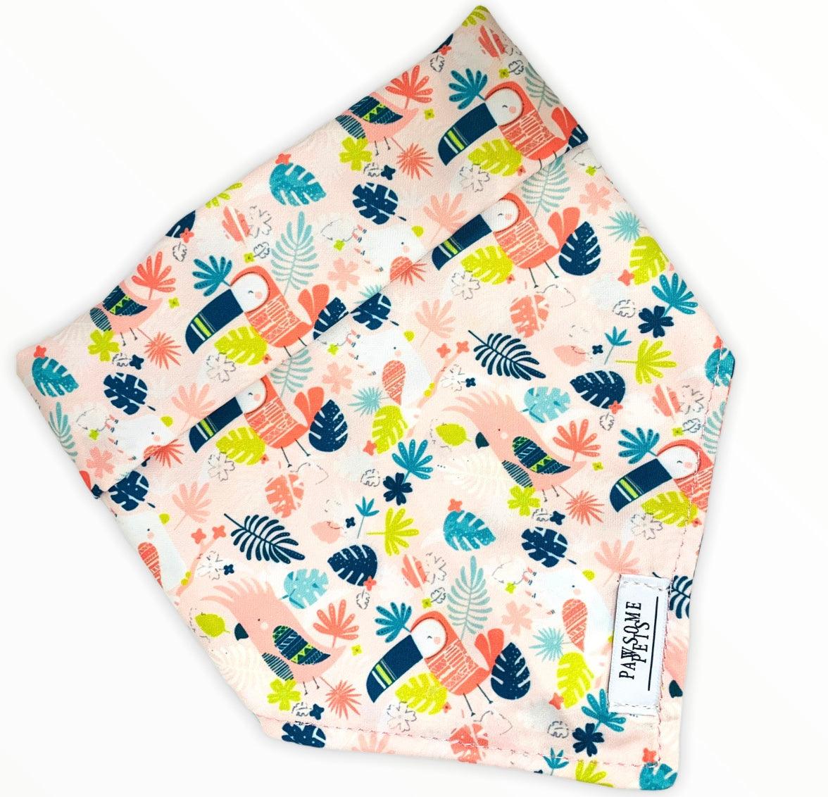 BANDANA - PINK TOUCAN