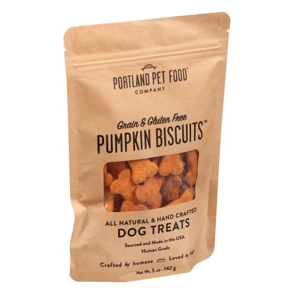 PRTPET PMPKN BSCTS TREAT ( 6 X 5 OZ )