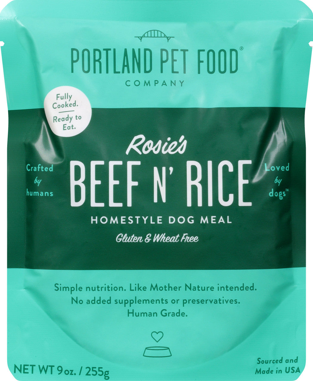 PRTPET BF N`RCE DOG MEAL ( 8 X 9 OZ )