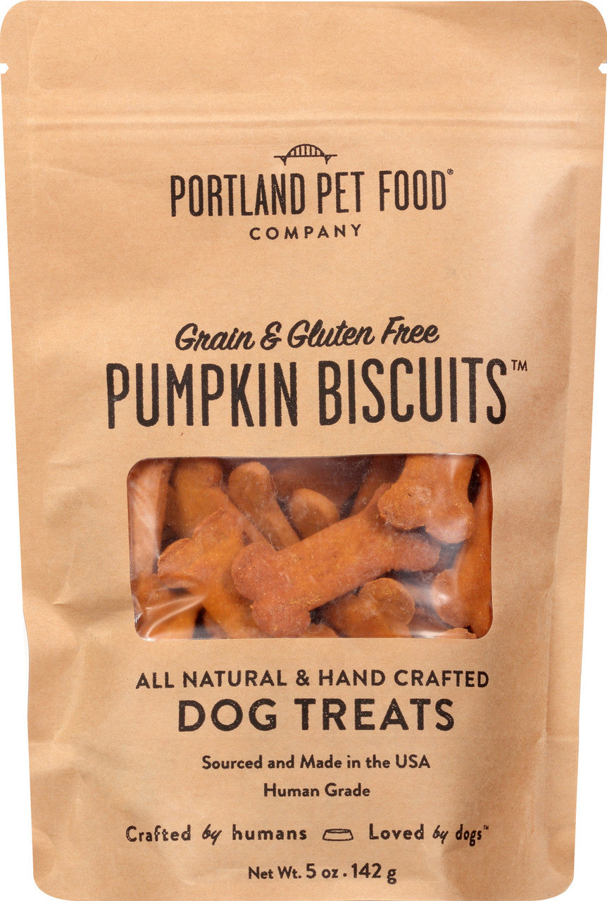 PRTPET PMPKN BSCTS TREAT ( 6 X 5 OZ   )