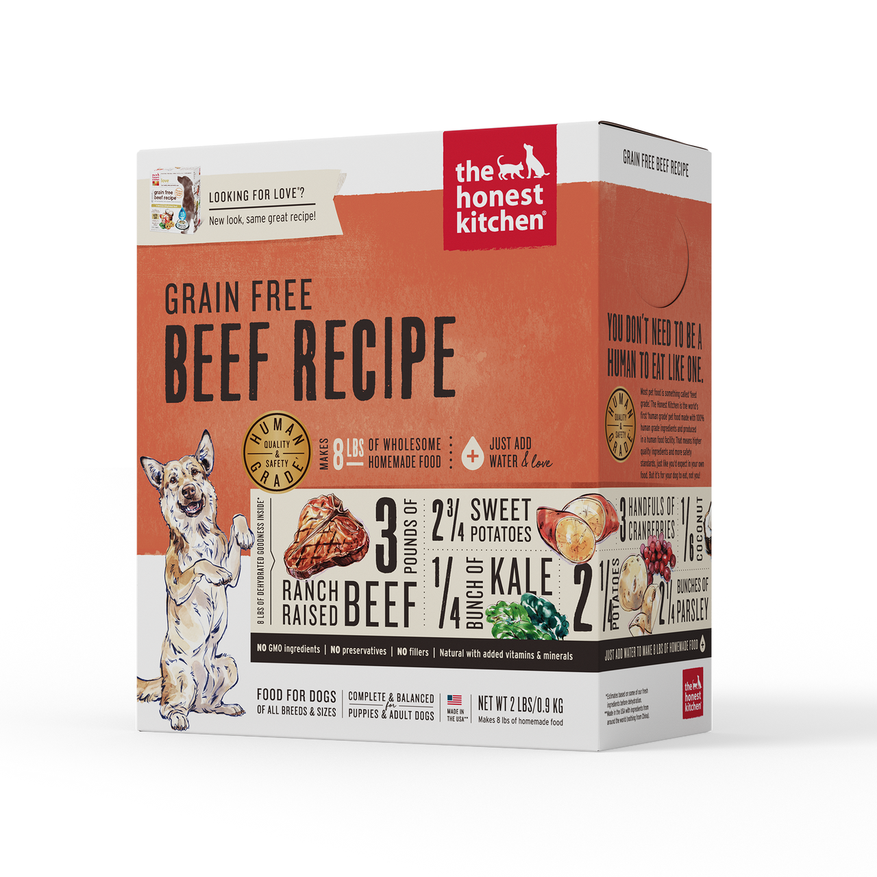 HK DOG FD GRN FR BEEF ( 6 X 2 LB   )