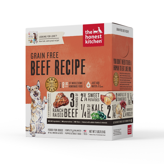 HK DOG FD GRN FR BEEF ( 6 X 2 LB   )