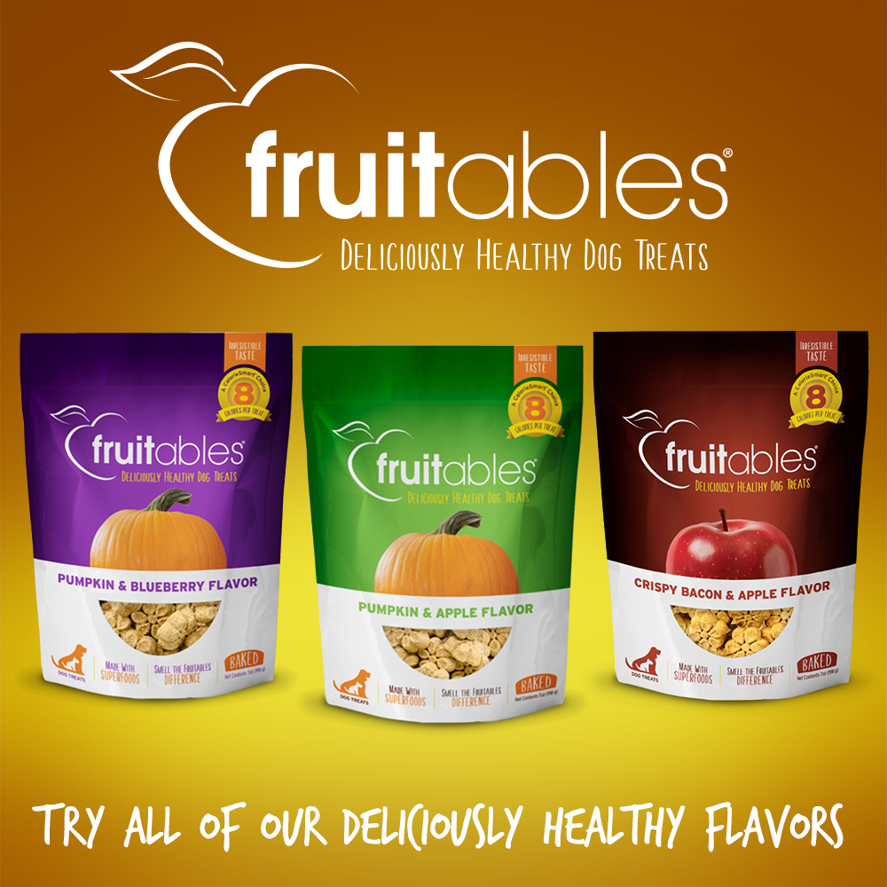 Fruitables Pumpkin & Banana Mix Dog Treats (8x7 Oz)