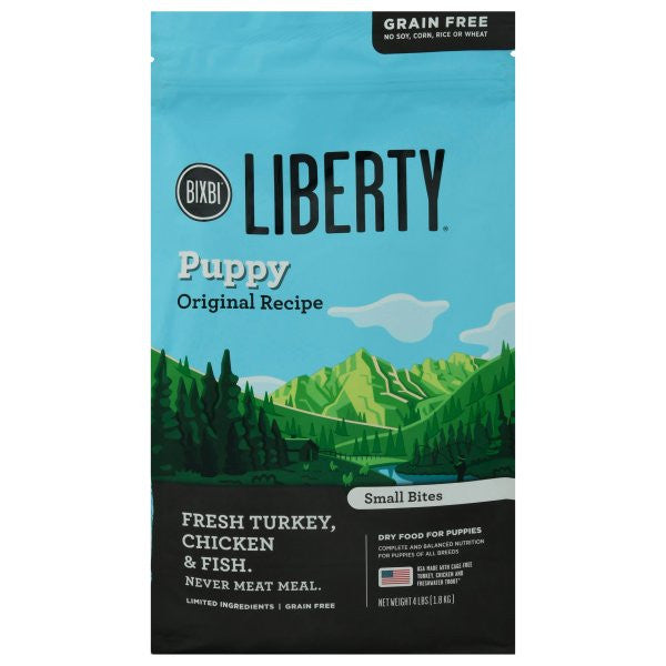 BIXBI LBRTY ORGNL PUPPY ( 6 X 4 LB   )