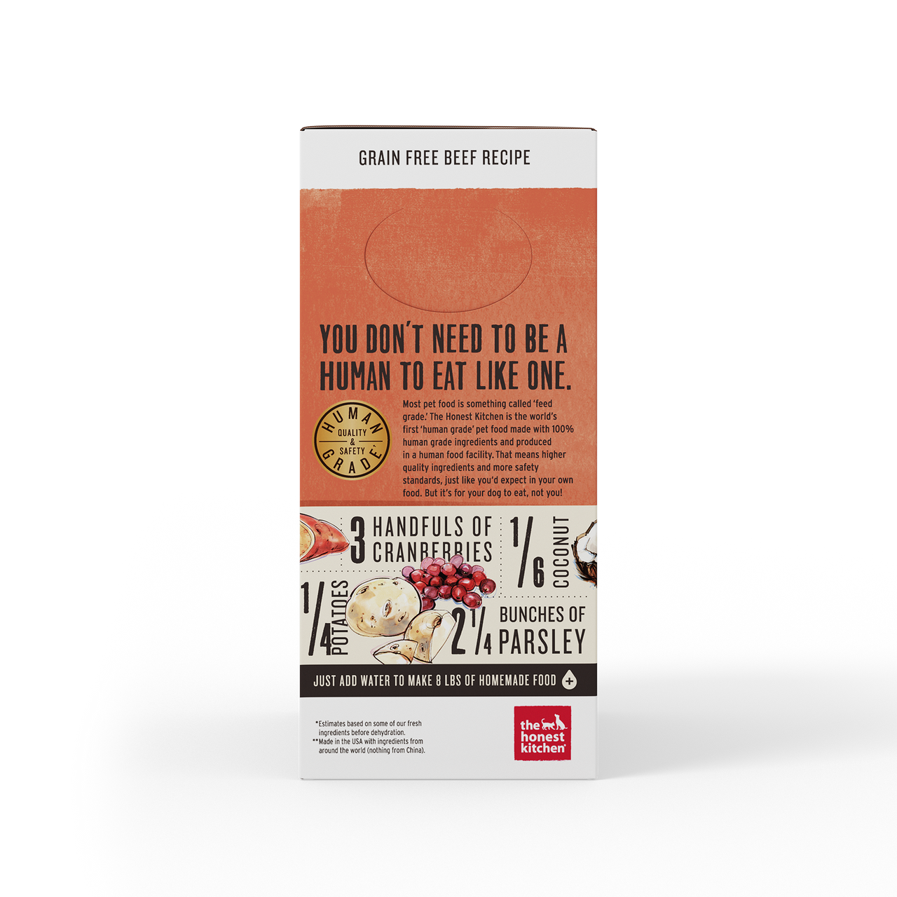 HK DOG FD GRN FR BEEF ( 6 X 2 LB   )