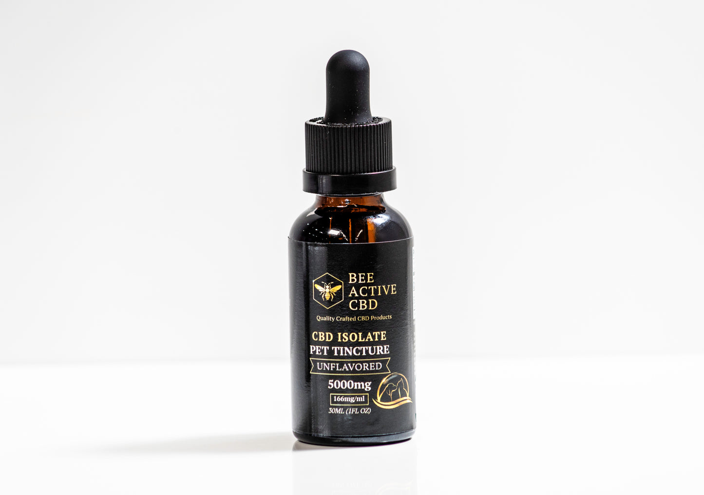 Bee Active CBD Unflavored Pet Tincture