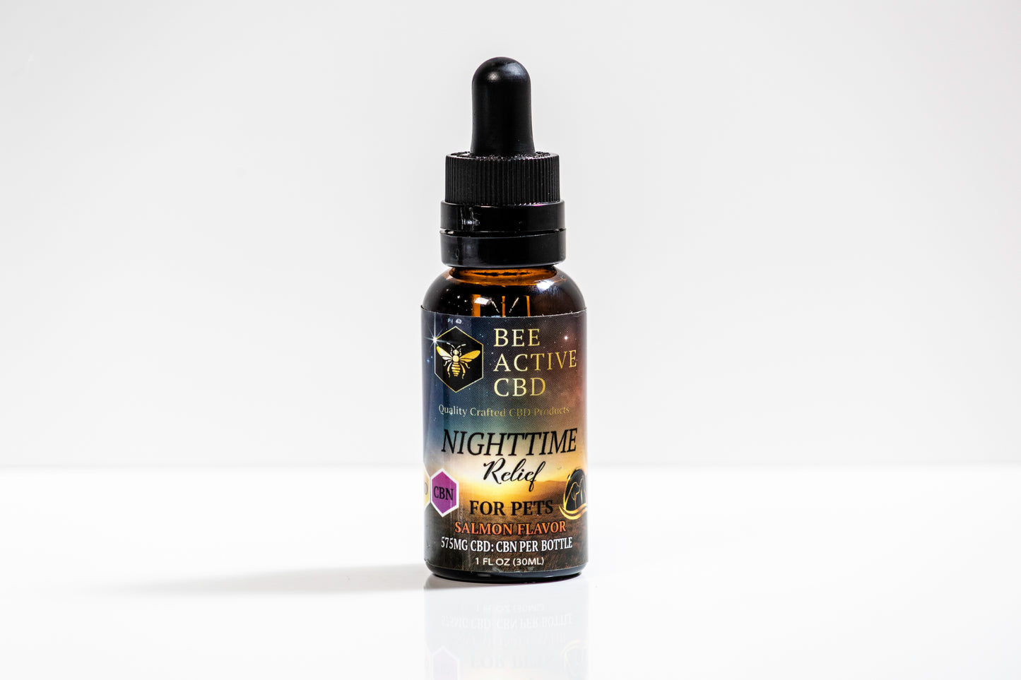 Bee Active CBD+CBN Salmon Tincture