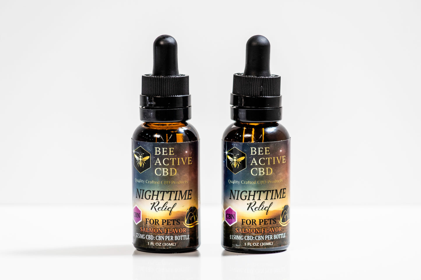 Bee Active CBD+CBN Salmon Tincture