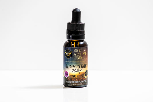 Bee Active CBD+CBN Salmon Tincture